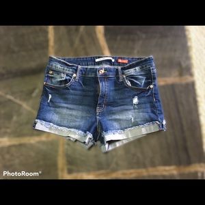 Celebrity Pink Jean Shorts